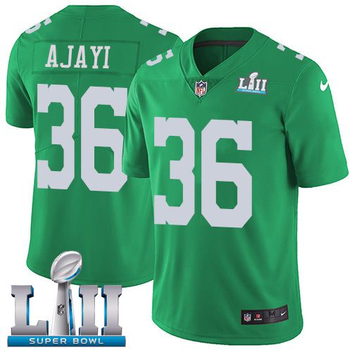 Men Philadelphia Eagles #36 Ajayi Dark green Limited 2018 Super Bowl NFL Jerseys->philadelphia eagles->NFL Jersey